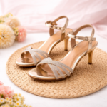 Glossy Party Heel Sandals